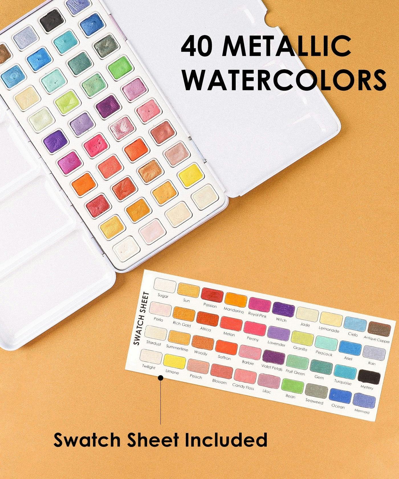 40 Color Metallic Watercolor Bundle - 2_285e1f85-ae5c-4396-afd4-45ee12db740b