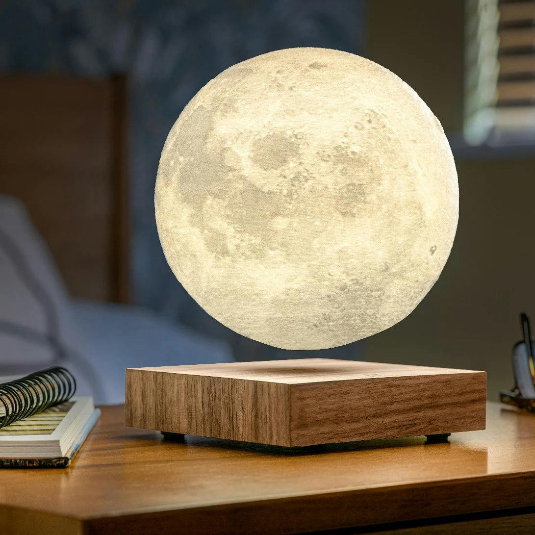The Levitating Moon Lamp